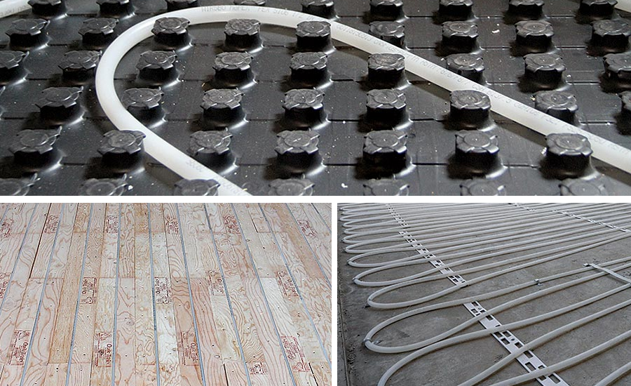 hydronic radiant floor systems