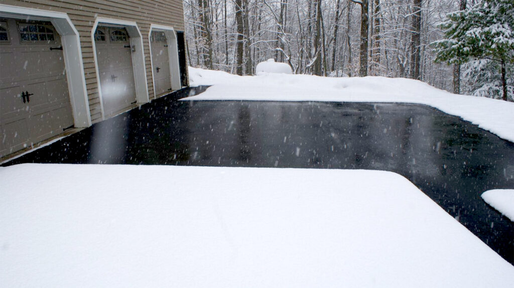 HEATED DRIVEWAY SNOW MELTING SYSTEMS