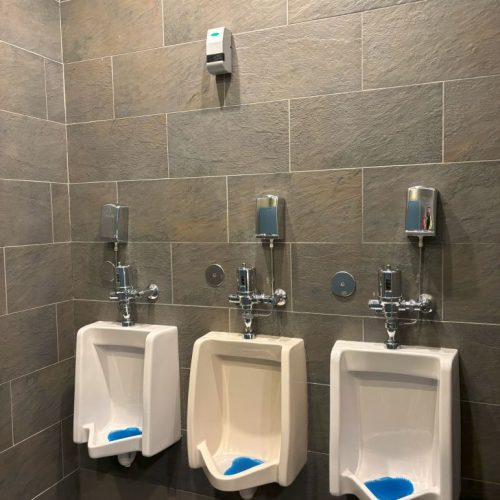Flawless Commercial Restroom Plumbing for Turtle Jack's Mississauga 17 Professional installation of a commercial bathroom sink and faucet.